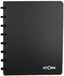 Carnet d'adresses Atoma A5 ligné 54 feuilles 90g PP assorti