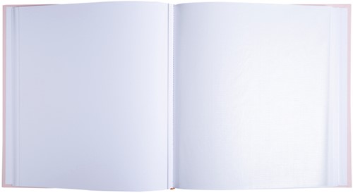 Fotoalbum Exacompta 29x32cm 60 witte pagina's Ellipse roze-2