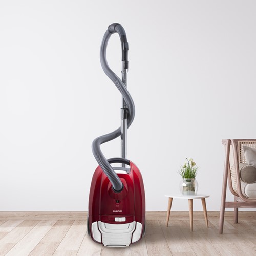 Stofzuiger Inventum ST306RZA 700W 3L rood/zwart-1