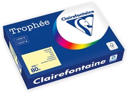 Papier copieur Trophée A4 80g jaune 500 feuilles