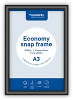 Cadre clipsable Europel Economy A3 noir