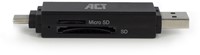 Lecteur de cartes ACT USB-C/USB-A 3.0-3