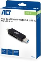 Lecteur de cartes ACT USB-C/USB-A 3.0-4