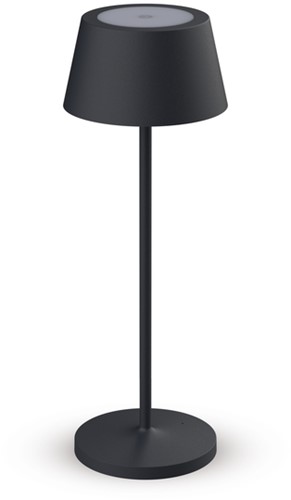 Lampe de table MAULnina LED batterie rechargeable dimmable anhtracite