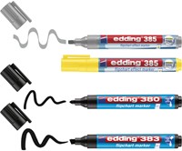 Marqueur chevalet edding 385 incl 380-383 assorti 4 pièces-2