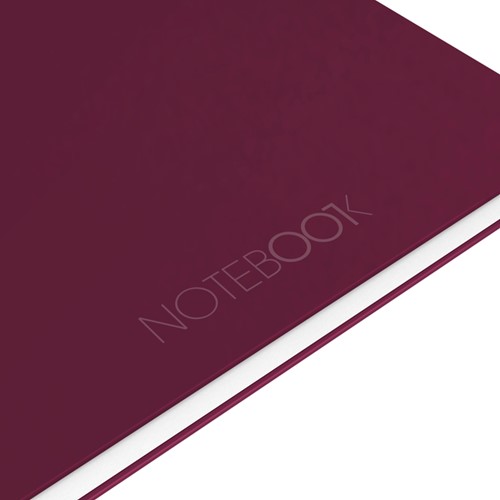 Cahier à spirale Oxford International Notebook A4+ ligné 160 pages rouge-3