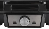 Gaufrier Tomado pour 2 gaufres noir-3