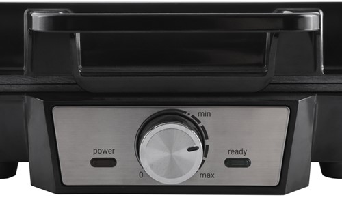 Gaufrier Tomado pour 2 gaufres noir-3
