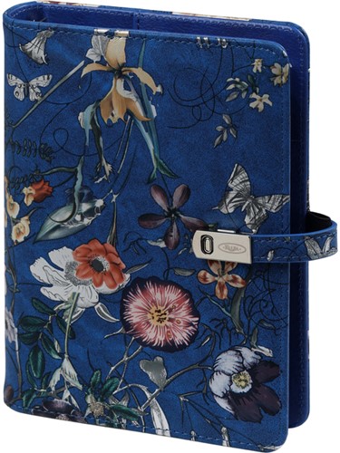 Organiseur Kalpa Personal Agenda 2026-2027 7 jours/2 pages floral bleu-2