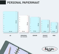 Recharge agenda 2027 Kalpa Personal boîte année 7jours/2pages-3
