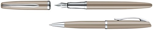 Schrijfset Pelikan Jazz Noble Elegance K36+P36 medium taupe-2