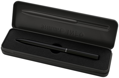 Stylo bille Pelikan Ineo Elements K6 Medium Black Rock-2