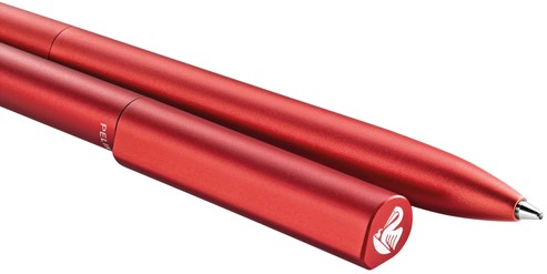 Stylo bille Pelikan Ineo Elements K6 Medium Fiery Red-1