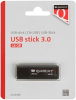 Clé USB 3.0 Quantore USB-A 16Go noir