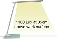 Lampe de bureau Unilux POPY LED blanc-9