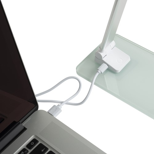 Lampe de bureau Unilux POPY LED blanc-4
