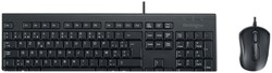 Clavier + souris Kensington EQ KM100 filaire AZERTY