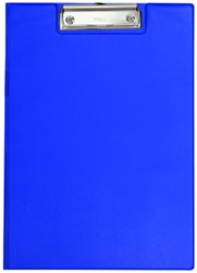 Porte-bloc à rabat MAUL A4 portrait PVC avec boucle stylo bleu