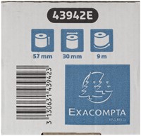 Bobine Exacompta 57mmx9m mandrin Ø12mm SafeContact thermique-1