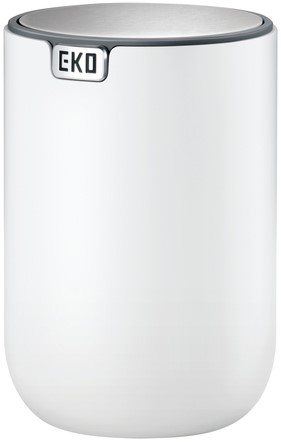 Poubelle de table EKO Fandy 2 avec couvercle basculant 1,5L blanc
