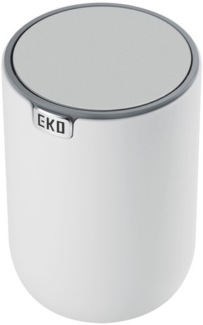 Poubelle de table EKO Fandy 2 avec couvercle basculant 1,5L blanc-2