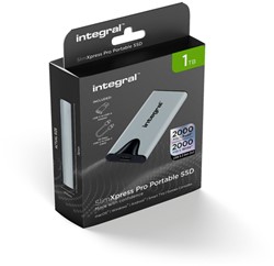 SSD Integral SlimXpress Portable USB-C 1To