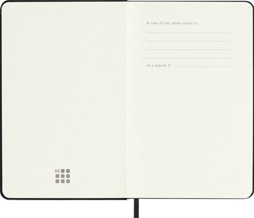 Agenda 2027 Moleskine 18M Planner Weekly 7dagen/1pagina pocket hc black-2