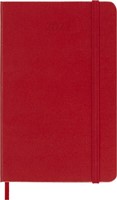 Agenda 2027 Moleskine 12 mois Planner Weekly 7 jours/1 page Pocket CR scarlet red-2