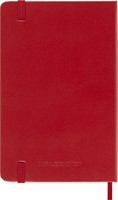Agenda 2027 Moleskine 12 mois Planner Weekly 7 jours/1 page Pocket CR scarlet red-4