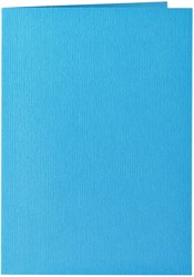 Carte de correspondance Papicolor double 105x148mm bleu ciel 6 pièces