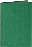 Carte de correspondance Papicolor double 105x148mm vert sapin 6 pièces