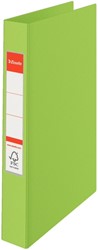 Classeur Esselte VIVIDA A4 4 anneaux méc-O 25mm PP vert
