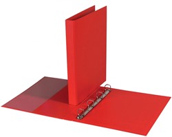 Classeur 4 anneaux Quantore A4 méc-D 20mm PP rouge