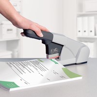 Agrafeuse Leitz Heavy Duty 80 feuilles argent-4