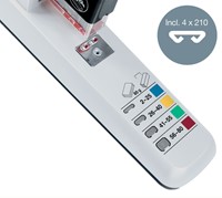 Agrafeuse Leitz Heavy Duty 80 feuilles argent-8