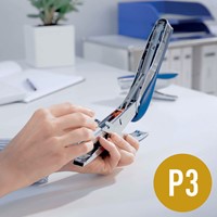 Pince agrafeuse Leitz P3 30 feuilles bleu-2