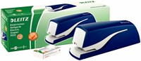 Agrafeuse électrique Leitz NeXXt 5532 sans contact 10 feuilles bleu-2