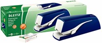 Agrafeuse électrique Leitz NeXXt Flatclinch 20 feuilles bleu-2