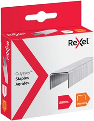 Agrafes Rexel Odyssey zingué 2500 pièces