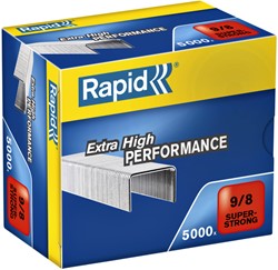 Agrafes Rapid 9/8 galvanisé super strong 5000 pcs