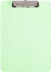 Porte-bloc MAUL A4 portrait plastique transparent néon vert
