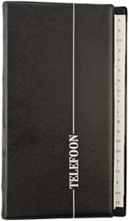 Répertoire téléphonique Kangaro 215x130mm A-Z 4 anneaux noir