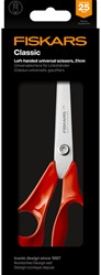 Ciseaux Fiskars universel 21cm gaucher rouge
