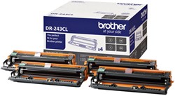 Tambour Brother DR-243CL noir + 3 couleurs