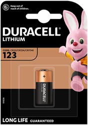 Pile Duracell 1x CR123 High Power lithium