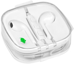 Ecouteurs Green Mouse avec connexion jack 3,5mm