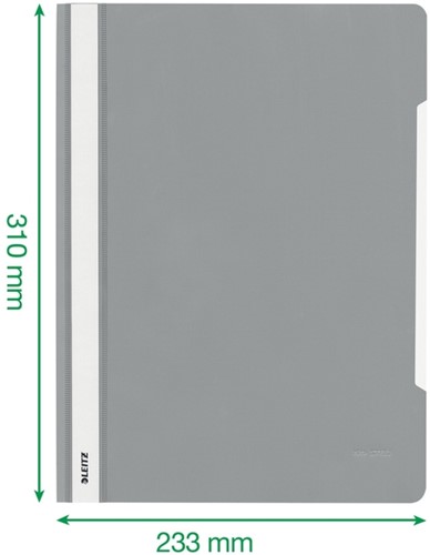 Snelhechter Leitz Standaard A4 gerecycled PP lichtgroen-1