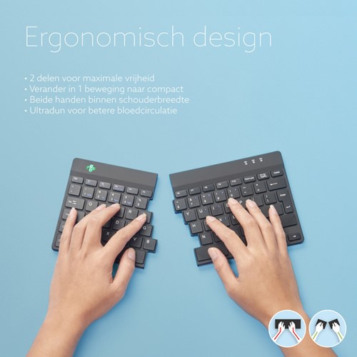 Clavier ergonomique R-Go Tools Split Break Qwerty noir-2