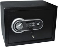 Coffre-fort Pavo 350x250x250mm empreintes digitales noir