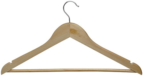 Cintre MAUL bois 450x220mm hêtre 8 pièces
